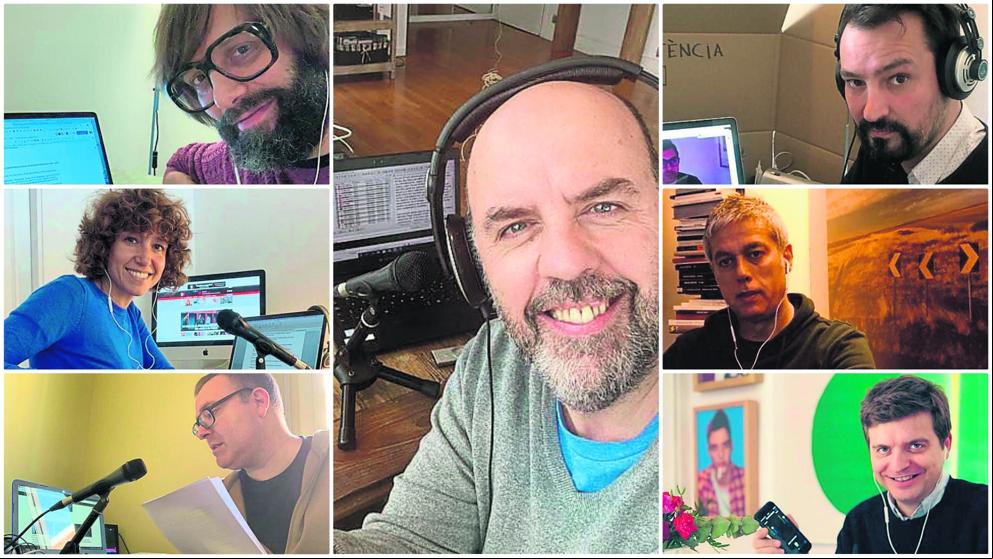 RAC1 desde casa, literalmente, por el coronavirus