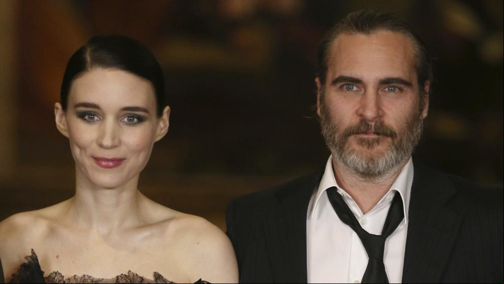 Joaquin Phoenix y Rooney Mara esperan su primer hijo juntos