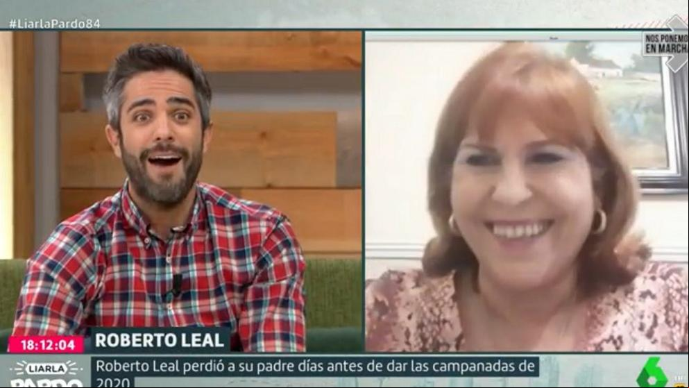 La madre de Roberto Leal le sorprende en ‘Liarla Pardo’