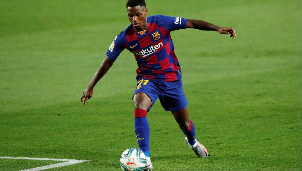 Setién cierra la Liga con Riqui Puig, Ansu Fati y Araujo de titulares
