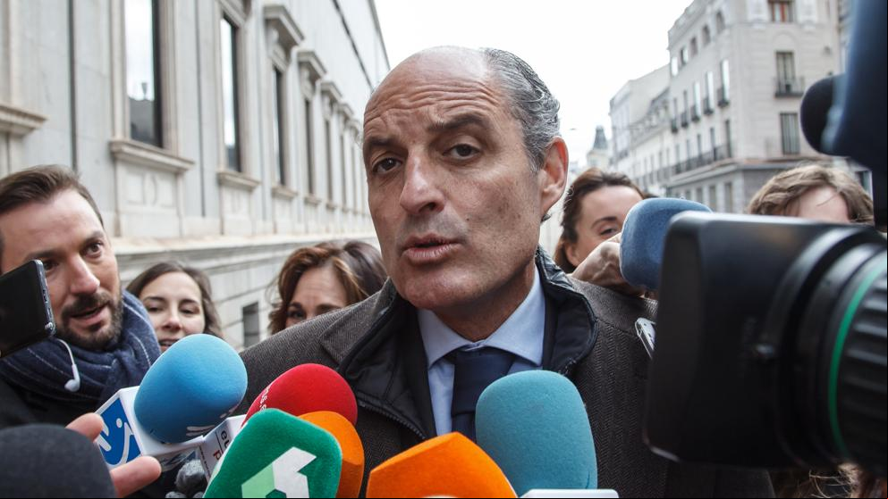 La fiscal pide investigar a Camps por falso testimonio en el juicio de Gürtel