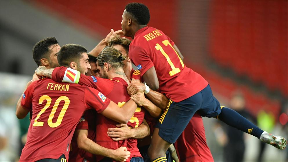 UEFA Nations League | España vs Ucrania, partido de fútbol en directo