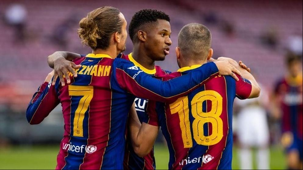 El Barça derrota al Elche por la mínima en el Joan Gamper