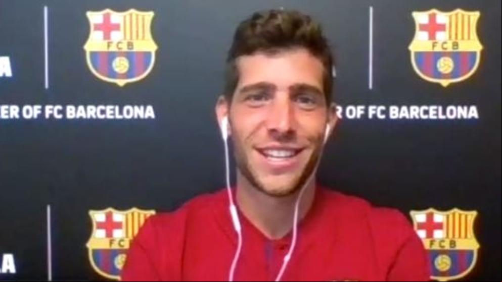 Sergi Roberto: “Deseaba que Messi se quedara con nosotros”