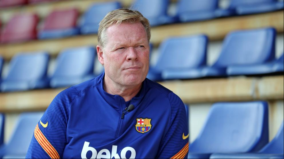 Matheus Fernandes ha sido la principal novedad en el entrenamiento del Barça