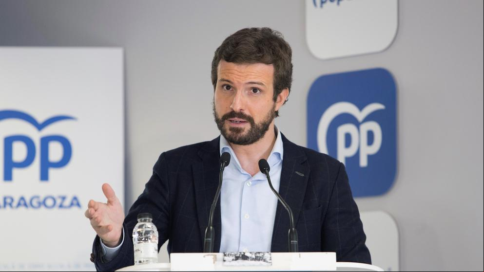 Casado ve en la oposición de los barones del PSOE a Bildu un signo del espíritu de la transición