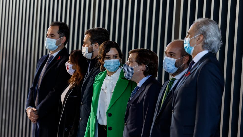 Ayuso inaugura el hospital de pandemias con una plantilla de 116 voluntarios